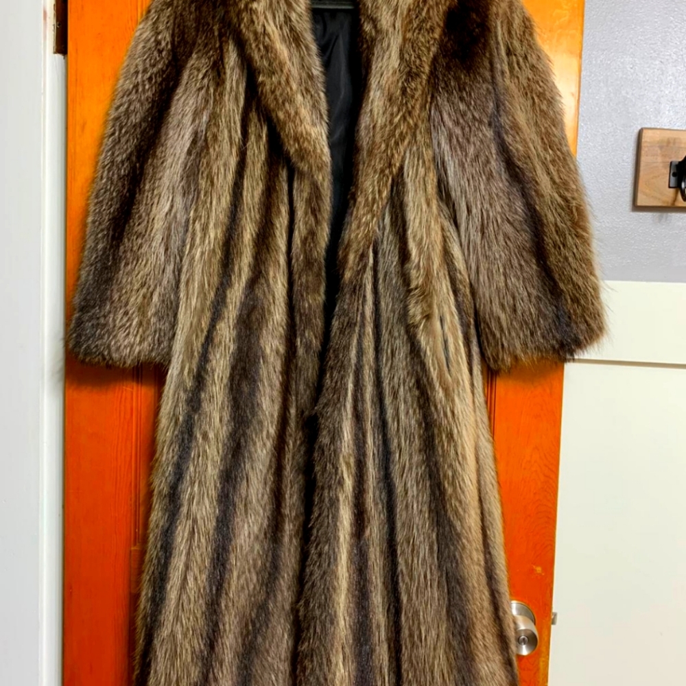 Vintage Raccoon Fur